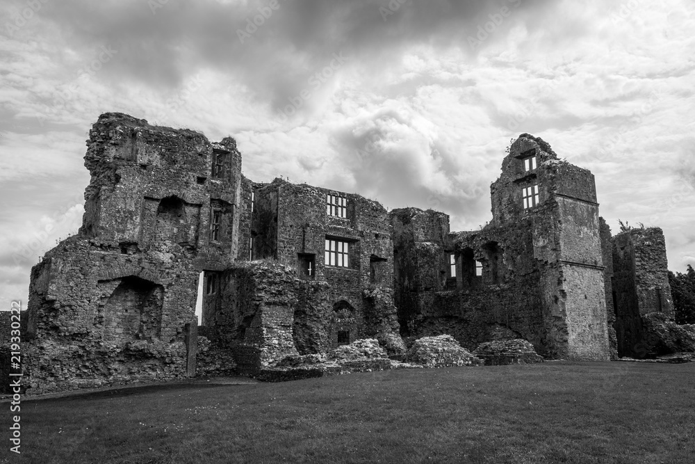 Roscommon Castle under a brooding sky Roscommon Castle under a brooding sky