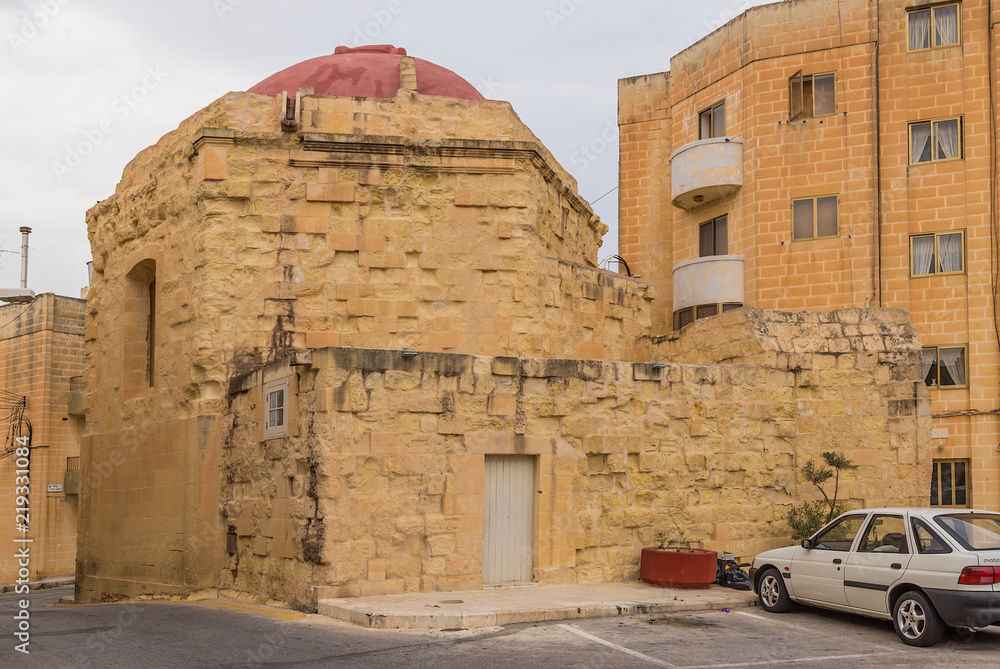 Kalkara, Malta. Chapel of the Savior Kalkara, Malta. Chapel of the Savior