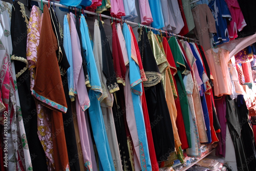 Clothing in a Market