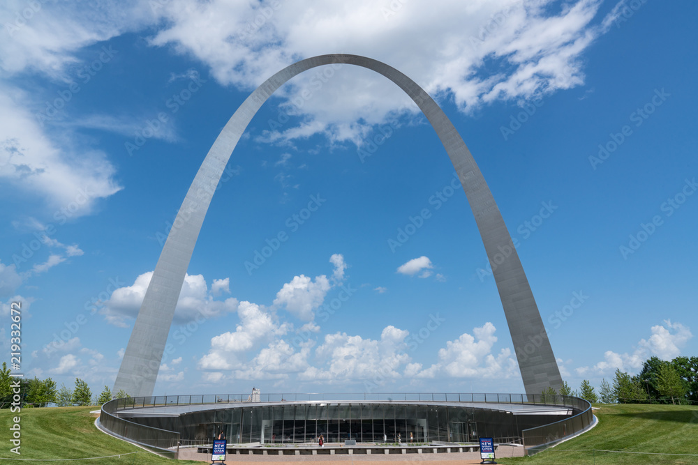 St Louis Missouri Gateway Arch Stock Photo Adobe Stock