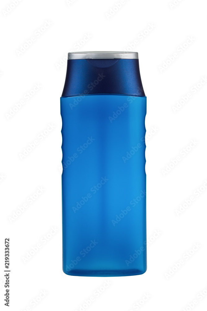 Shampoo, gel or lotion plastic bottle isolated on white. With clipping path. Shampoo, gel or lotion plastic bottle isolated on white. With clipping path.