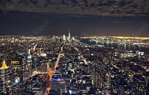 New York City View At Night