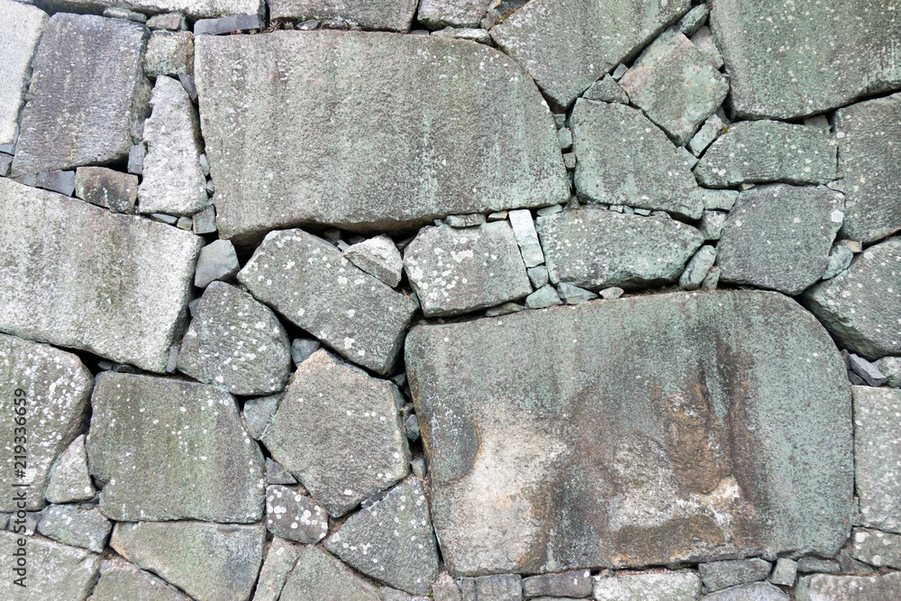 Obraz premium 城の石垣