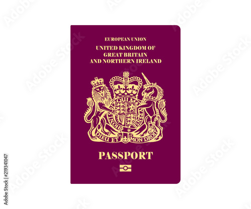 British Passport Illustration