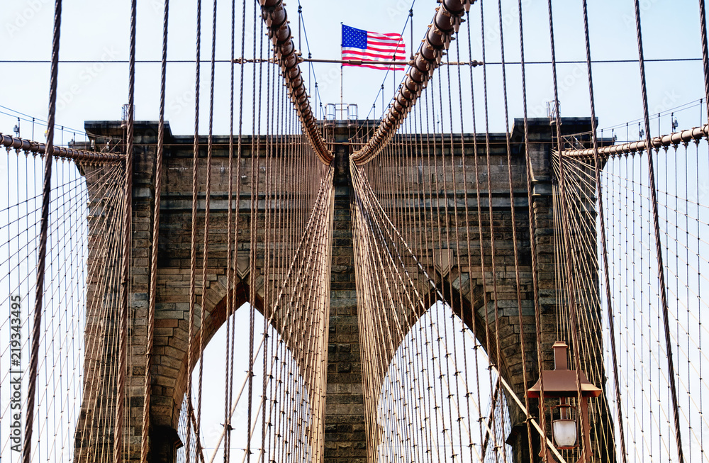 Obraz premium Brooklyn bridge new york city
