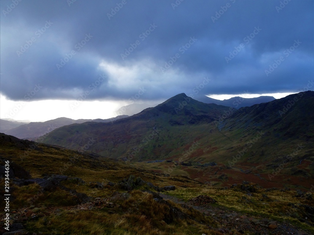 Fototapeta premium Góra Snowdon Walia