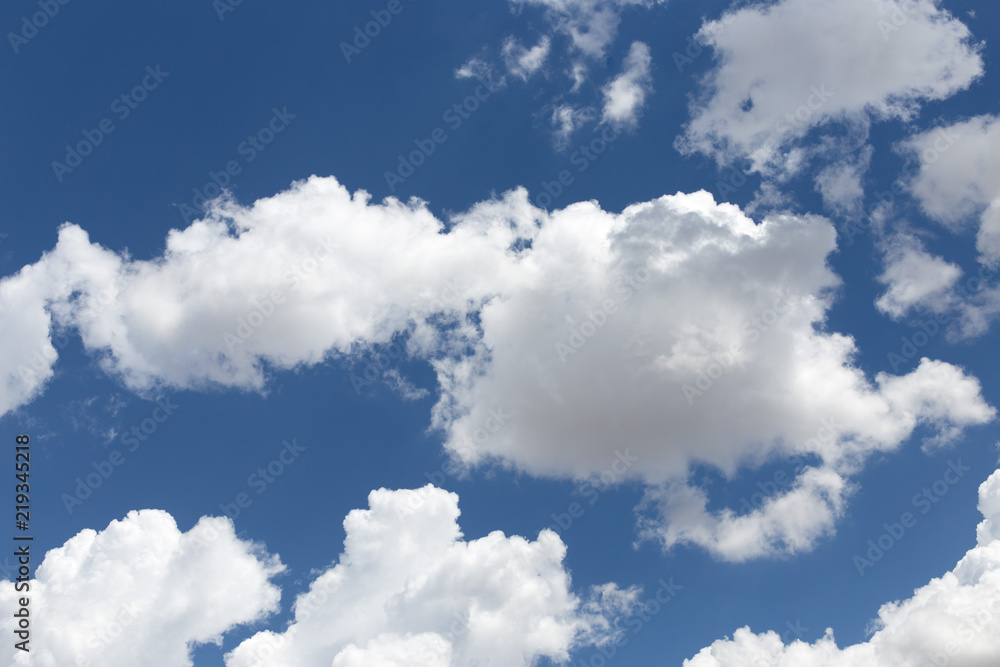Blue sky background with clouds Blue sky background with clouds
