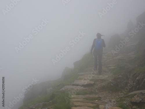 Climbing Mount Snowdon