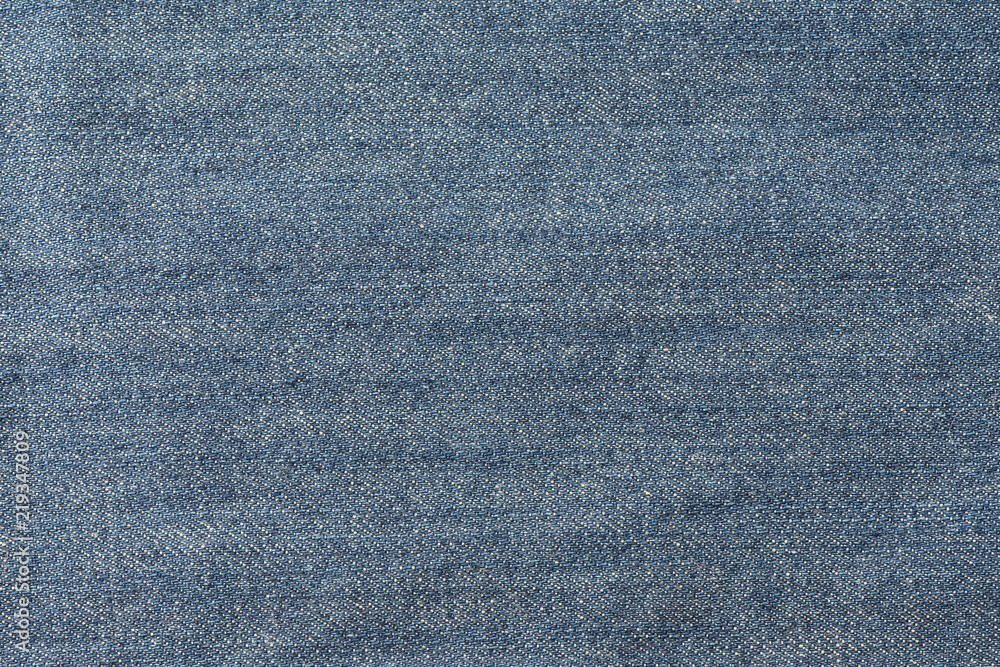 A fragment of a denim blue color macro A fragment of a denim blue color macro