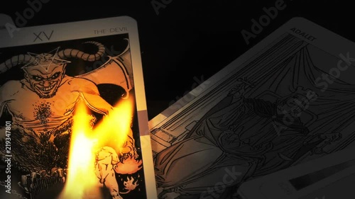 Magical Witchcraft Fortune Teller Mystical Tarot Cards