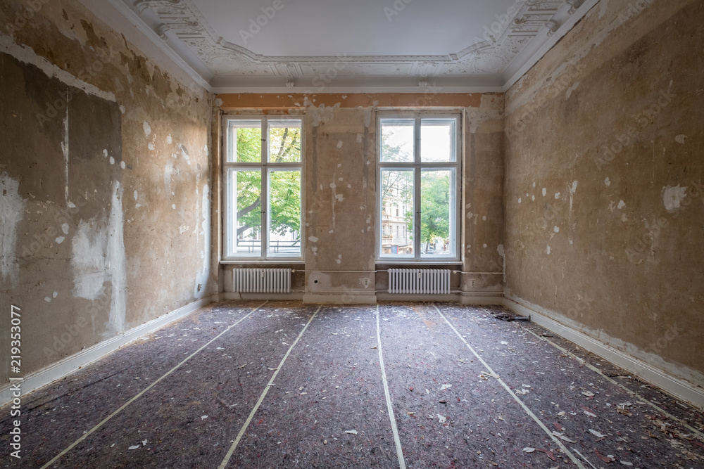 home renovation - old apartment room home renovation - old apartment room