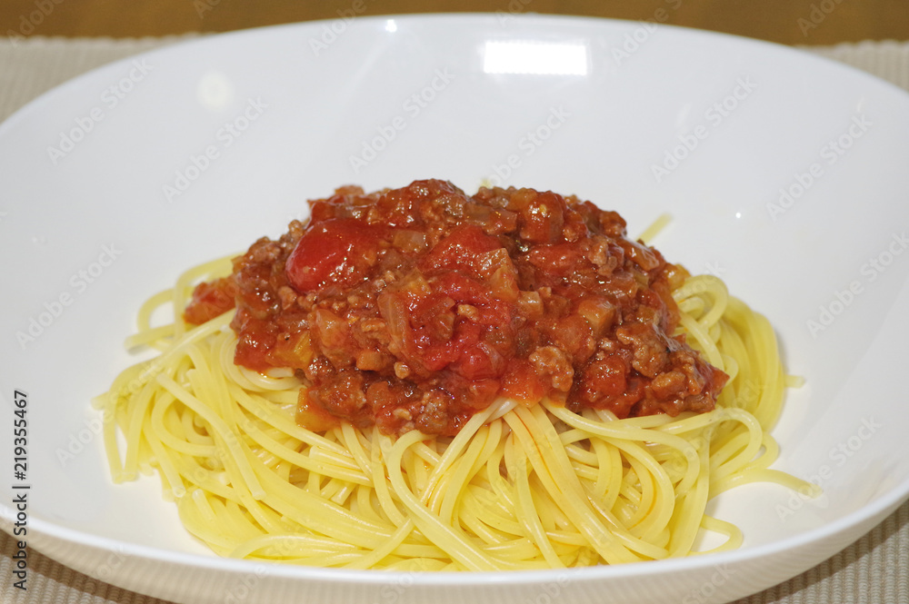 自家製トマトソースのスパゲッティー 自家製トマトソースのスパゲッティー