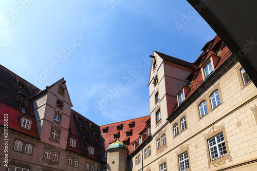 ulm historic city Baden-Wuerttemberg germany