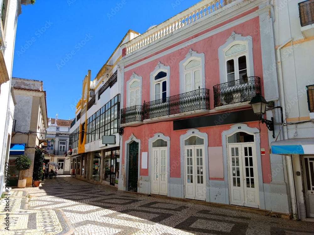 Obraz premium Eindrücke aus der Stadt Olhão in Portugal