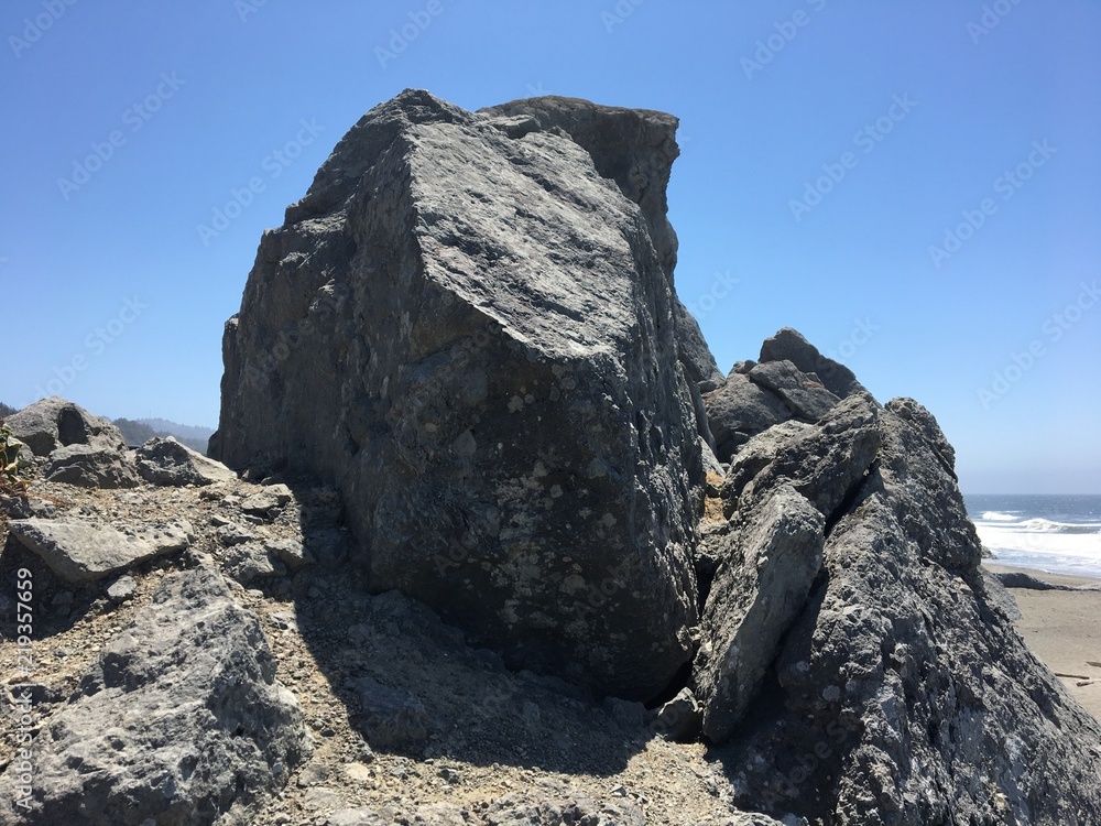 Rocks on the Oregon coast
