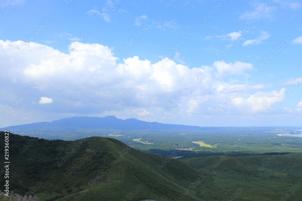 Fototapeta premium 寒風山からの景色