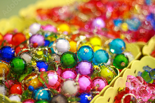 Colorful crystal bead