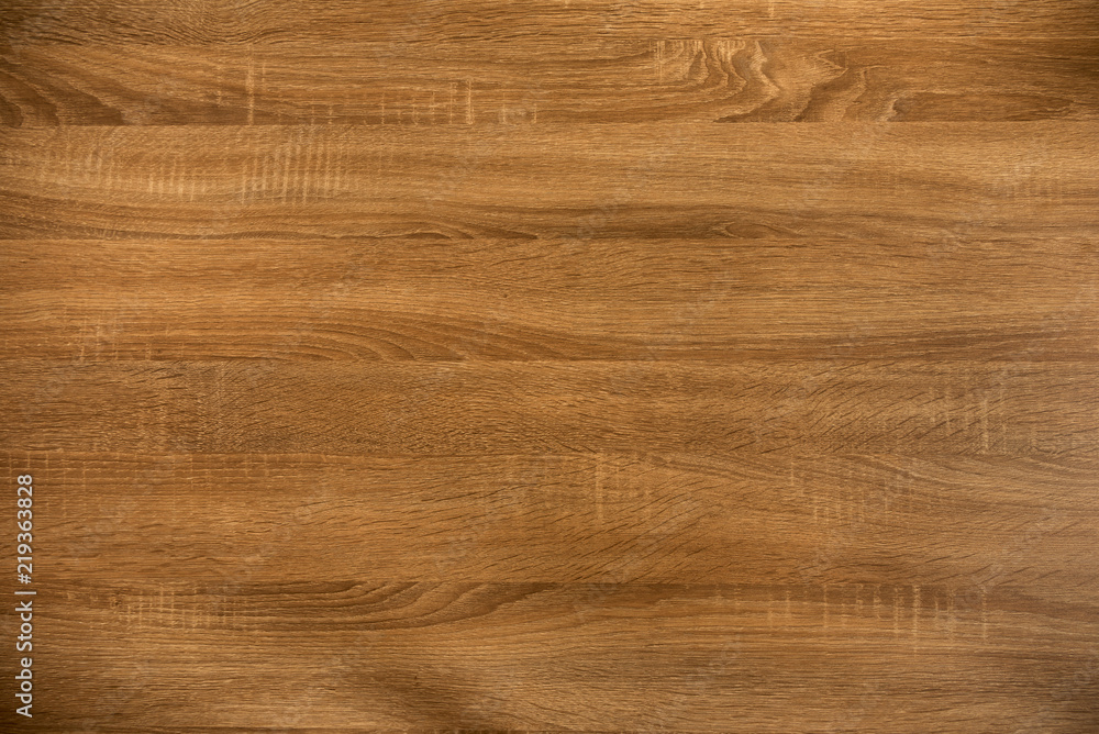 Obraz premium Brown wooden table for background.