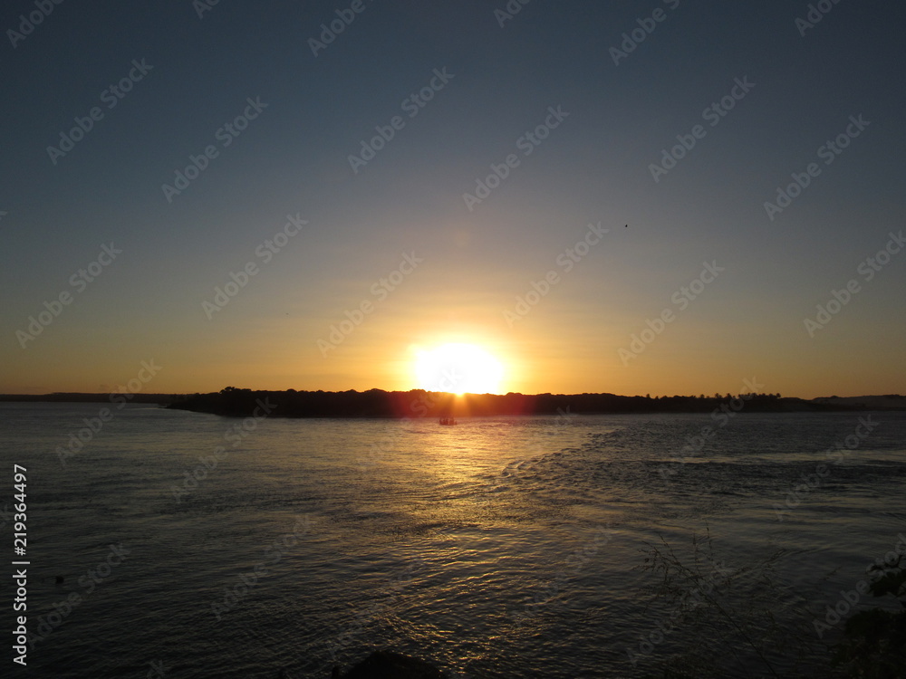 Sunset Lagoa Guaraira