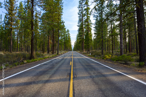 Foto Empty road