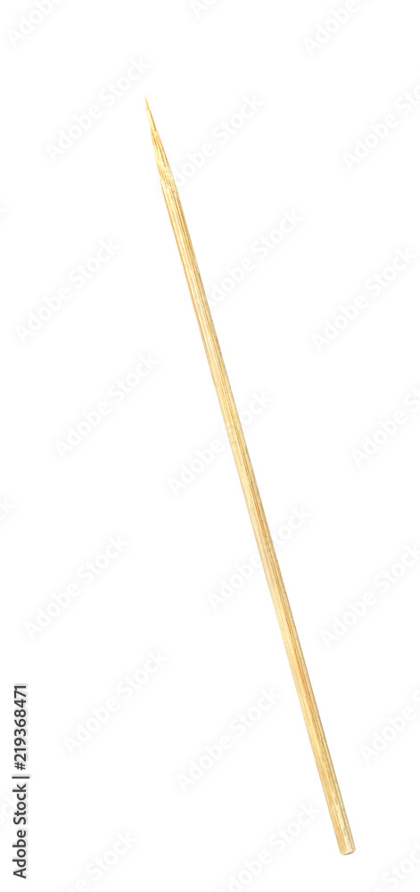 wooden bamboo pointed tip stick thin for skewer isolated on white background, single tipped wooden bamboo chopstick for skewer foods, bamboo sticks or wooden skewers used to hold pieces food wooden bamboo pointed tip stick thin for skewer isolated on white background, single tipped wooden bamboo chopstick for skewer foods, bamboo sticks or wooden skewers used to hold pieces food