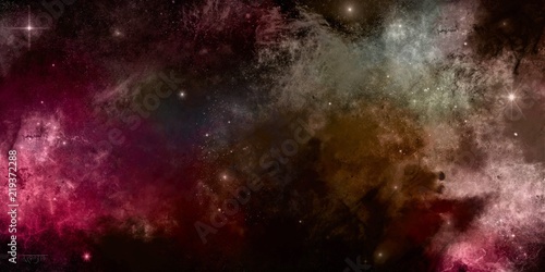 Pink and brown nebula © Darrung