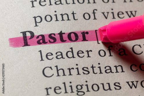 definition of pastor