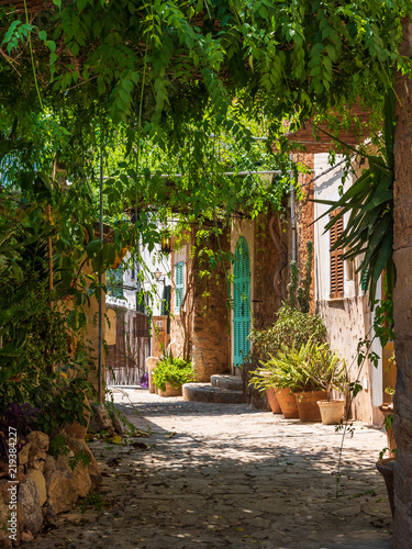 Beautiful village in Mallorca Deia photo