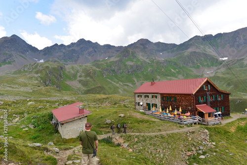 Niederelbehütte im Verwall in den Ostalpen-Tirol  photo