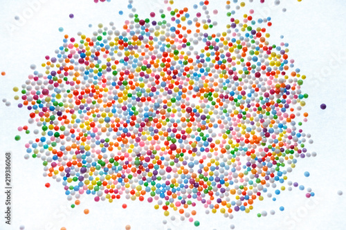 multicolored balls beads background pattern texture