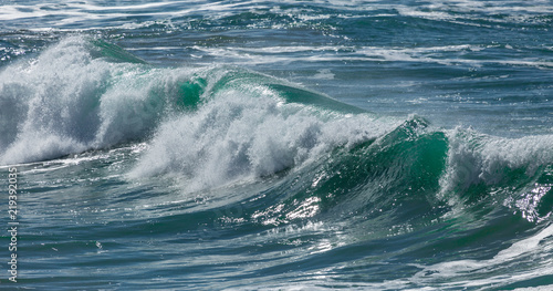 Breaking Wave  Fistral Beach  Cornwall