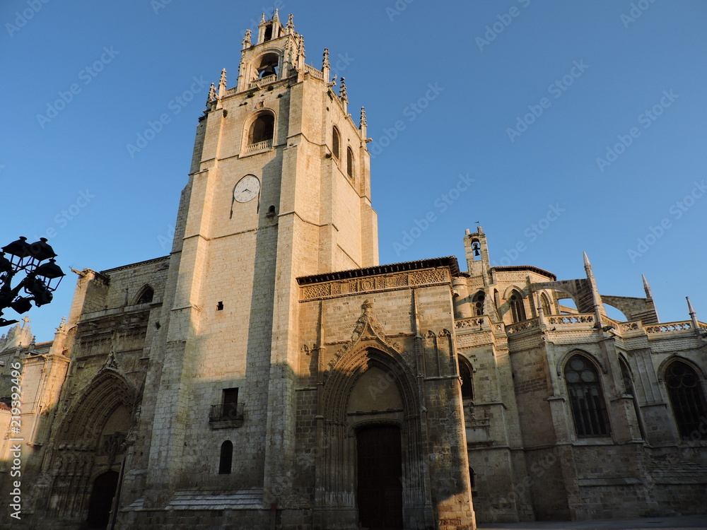 Fototapeta premium La Bella Desconocida, catedral de Palencia, Castilla y León