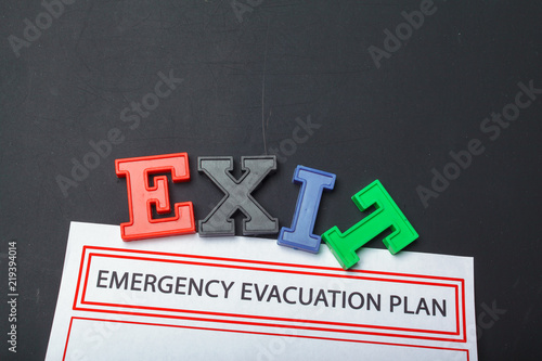 Emergency evacuation plan