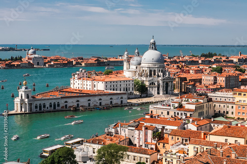 Aerial view of the Venice city, Italy © shumovdenis