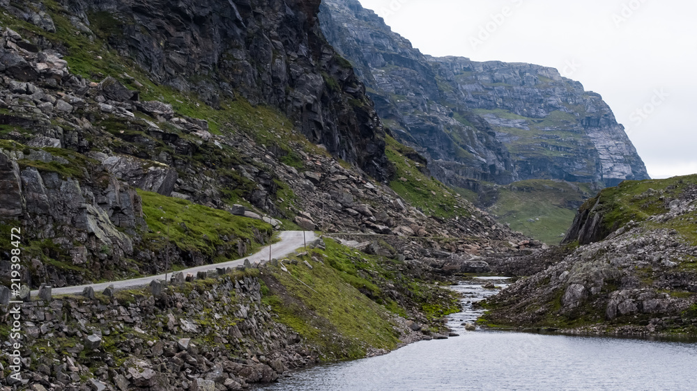 Obraz premium Roads in south Norway