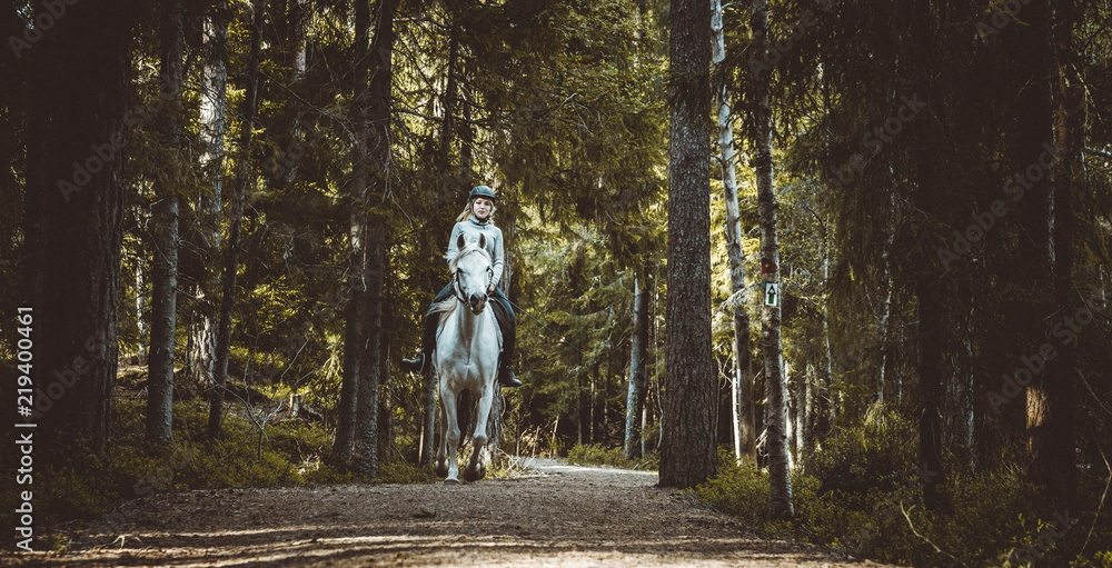 Horseback riding on Nesodden