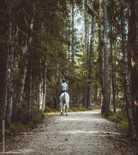 Horseback riding on Nesodden photo