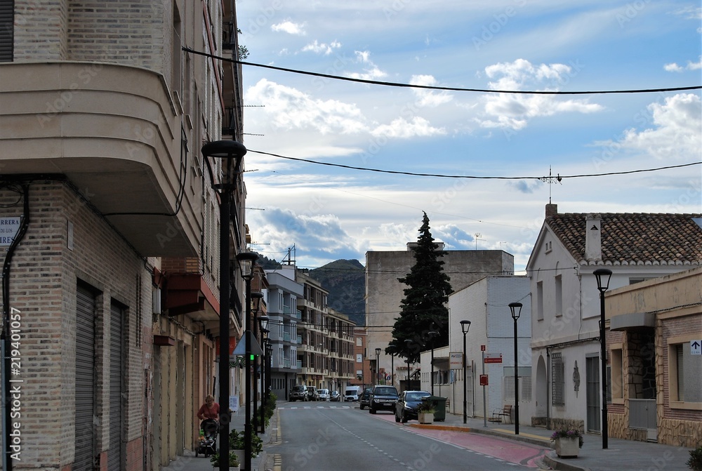 Street in Chelva Town
