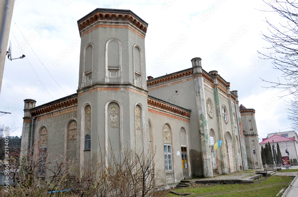 New Synagogue building in Chortkiv