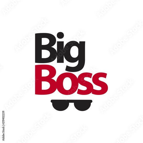 Big Boss Vector Template Design Illustration