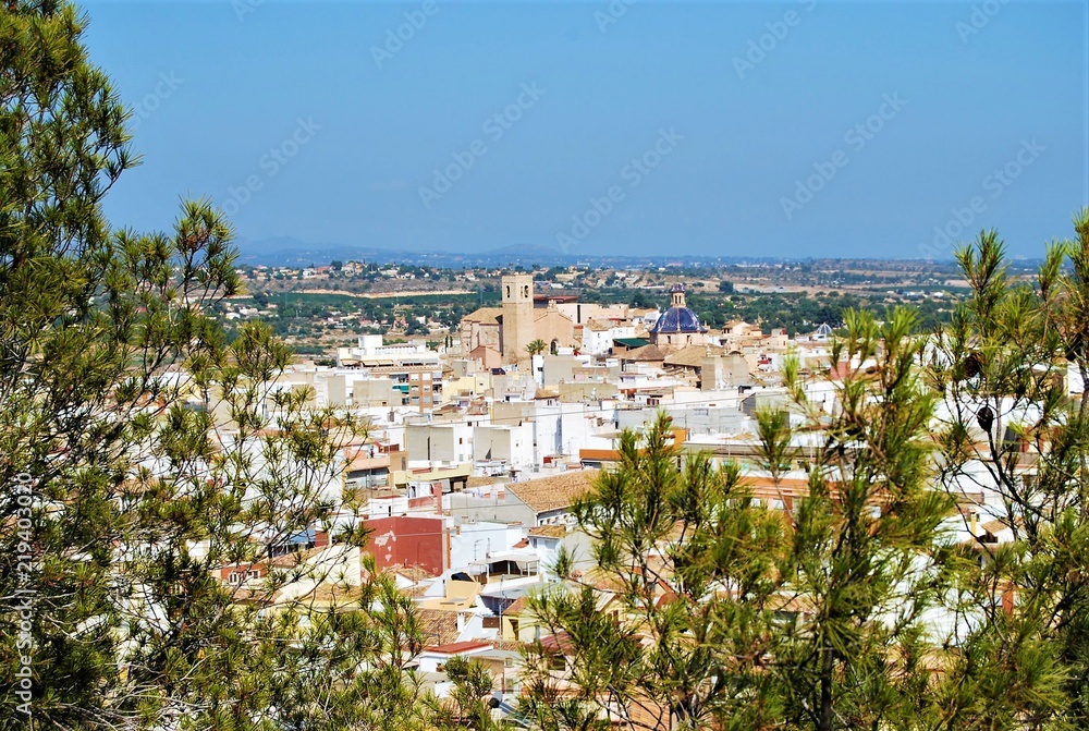 Obraz premium Town of Lliria in Valencia