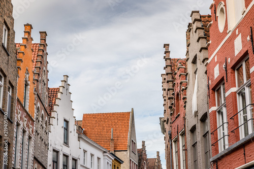 Beautiful buildings in Bruges, Belgium
