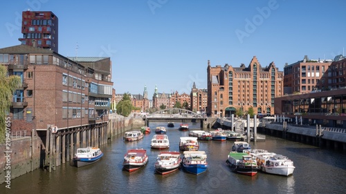 Speicherstadt Hamburg Hafen City  Germany