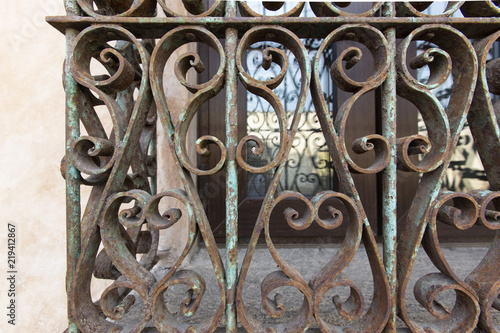 Wrought Iron Window