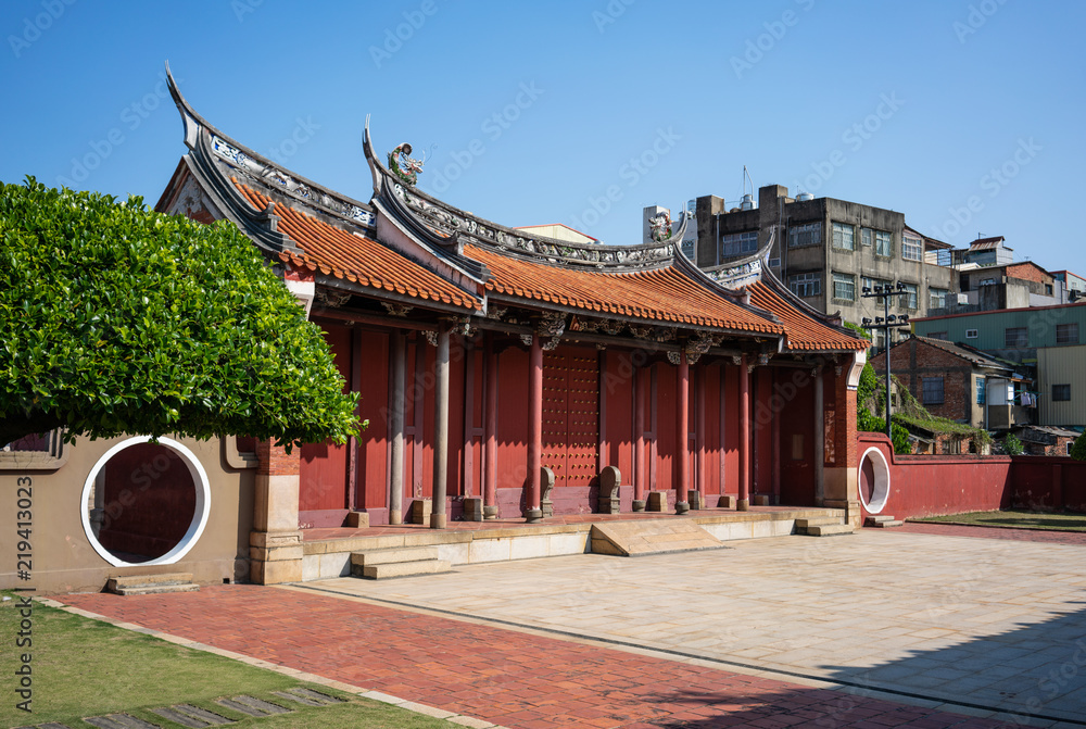 Exterior view of Changhua Temple of Confucius Taiwan Exterior view of Changhua Temple of Confucius Taiwan