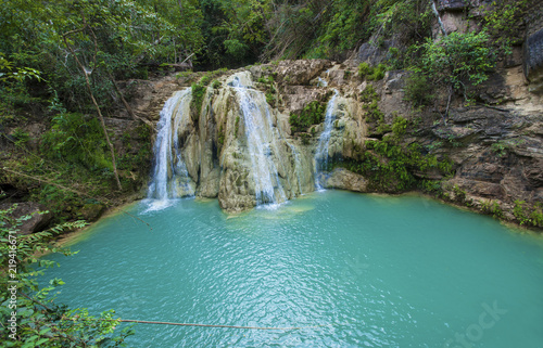 Ko-luang waterfall in Lamphun Thailand Unseen Thailand Attractions.