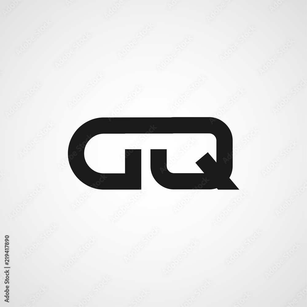 Initial Letter DQ Logo Template Design Initial Letter DQ Logo Template Design
