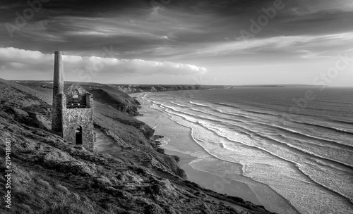 Towanroath Engine House, Wheal Coates, Cornwall photo