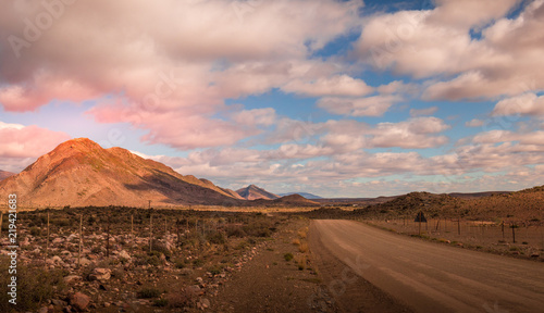 Canvastavla Landscape on road to Weltevrede, Prince Albert, South Africa
