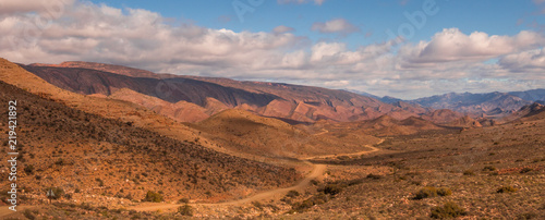 Landscape on road to Weltevrede, Prince Albert, South Africa